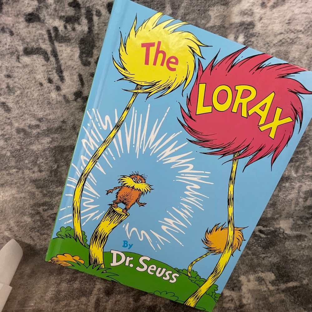 Dr. Seuss The Lorax Hardcover Childrens Book Classic Environmental Story